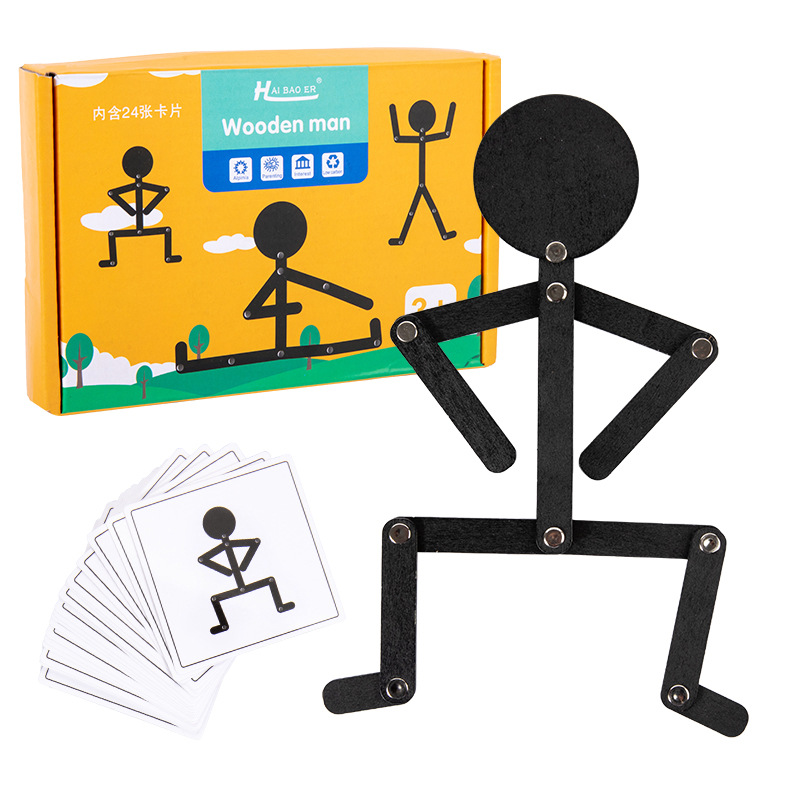Kids Educational Box - DIY-puzzelspeelgoed Borden Educatief spel Vroeg leren