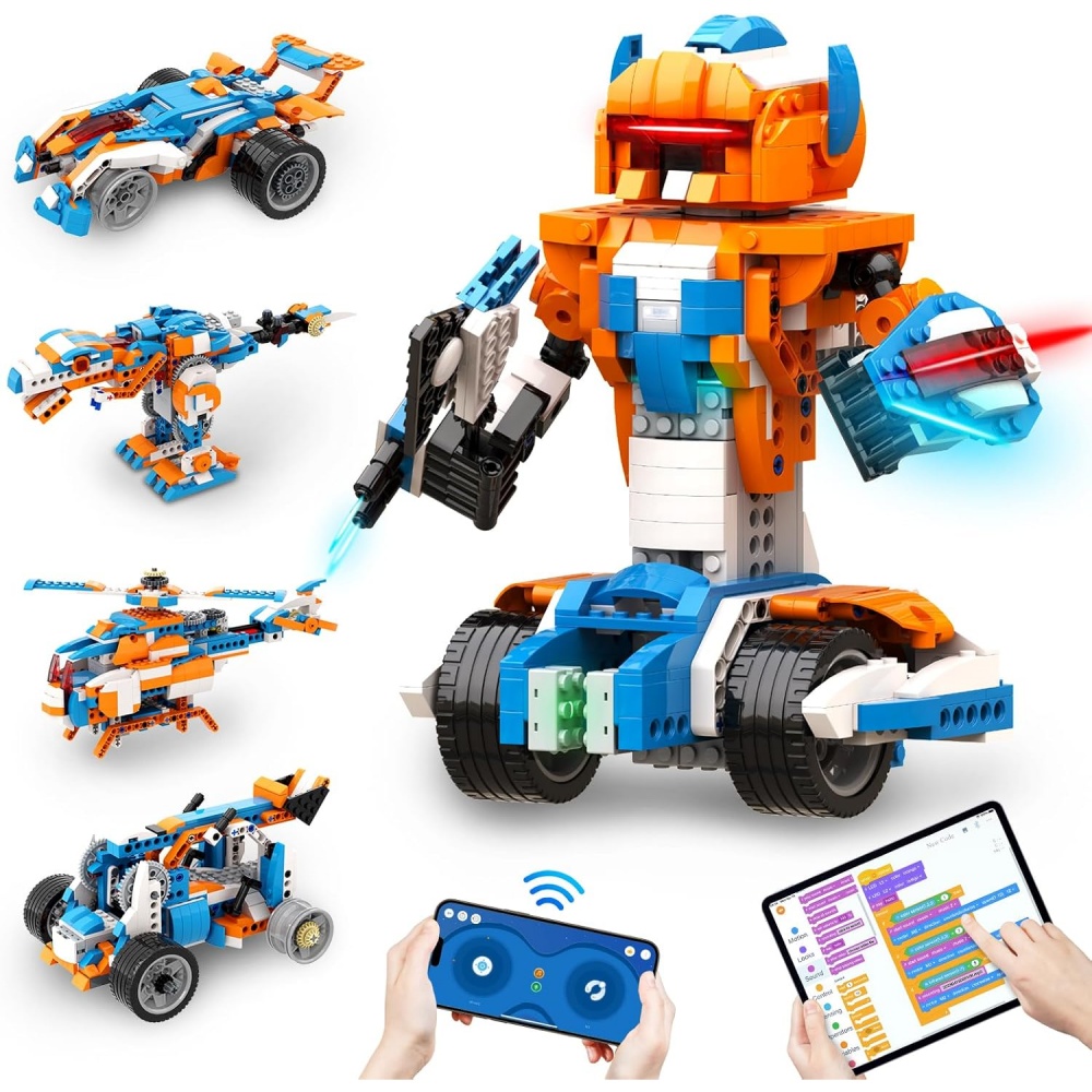 Kids Education App Free - Apitor Robot X Bouwset 12-in-1 STEM