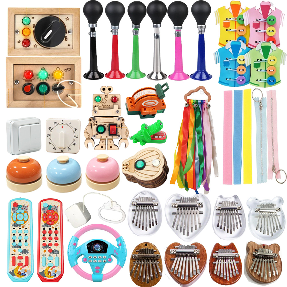 Kids Educational Box - 1 stuk DIY Montessori Drukke Bord