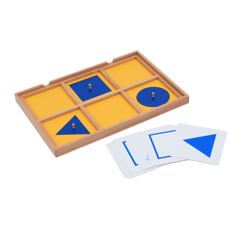 Montessori Shelf Toy - Montessori Zintuiglijk Speelgoed Geometrische Demonstratie Lade