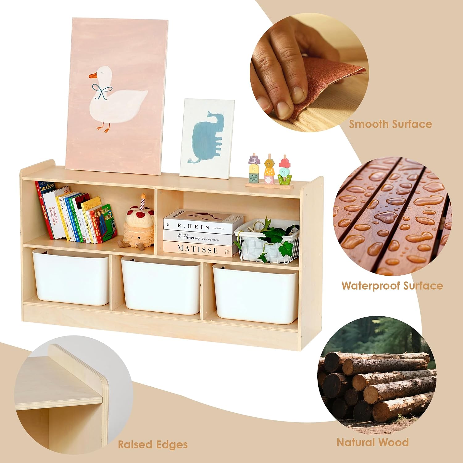 Montessori boeken- en speelgoe - Montessori Shelf Toy recensie en prijs
