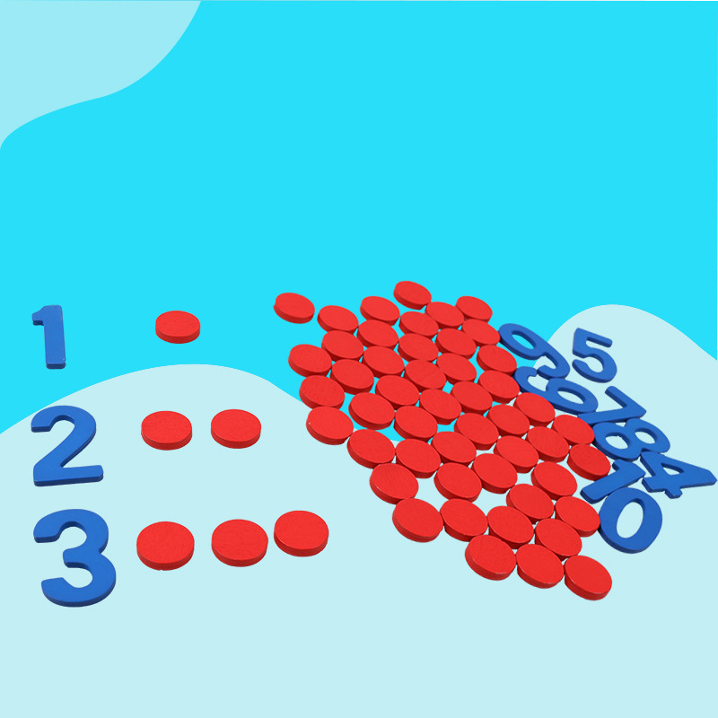 Kinderen Houten Montessori Cog - Math Manipulative Set recensie en prijs