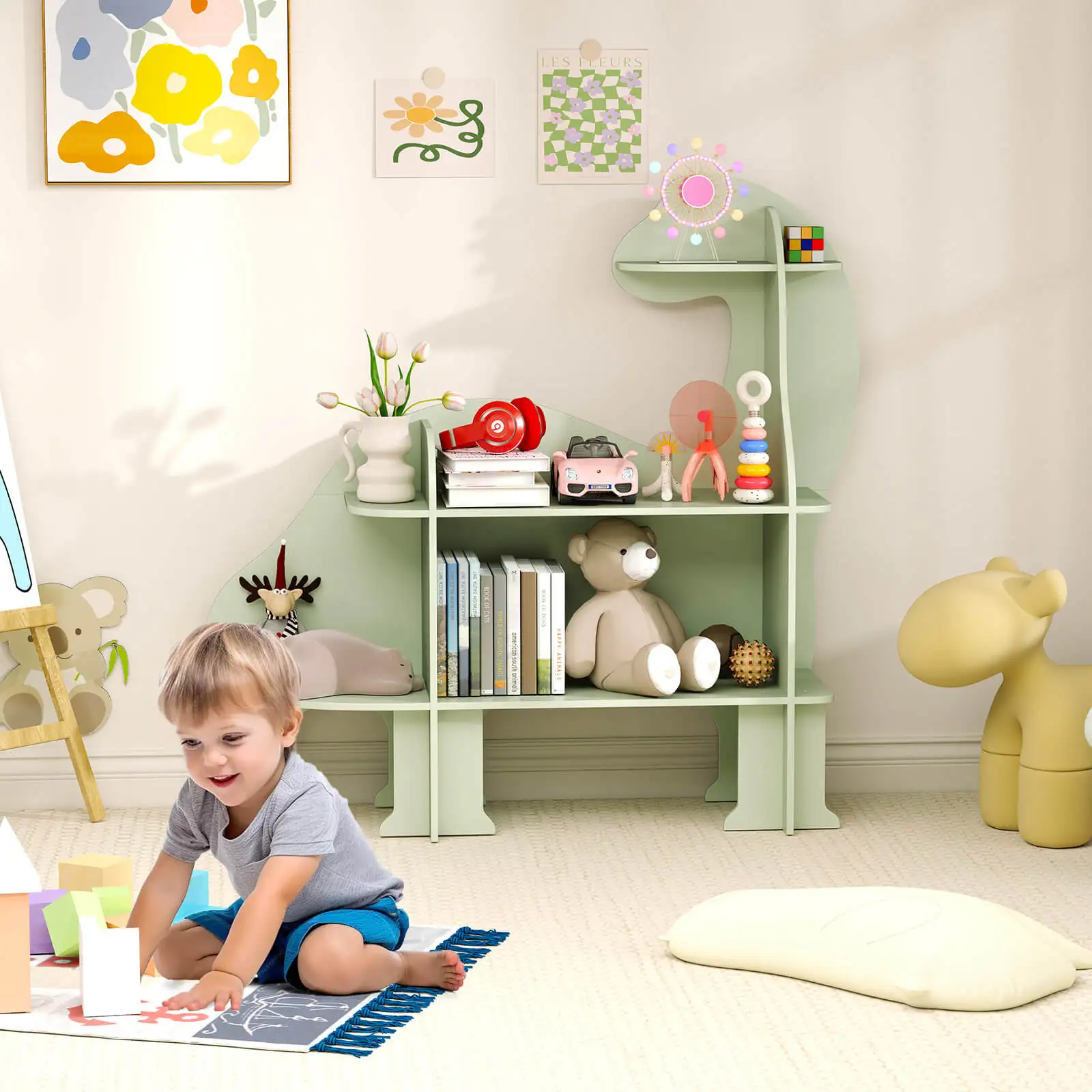 Hot Deal Item Kinderboekenplan - Montessori Shelf Toy recensie en prijs