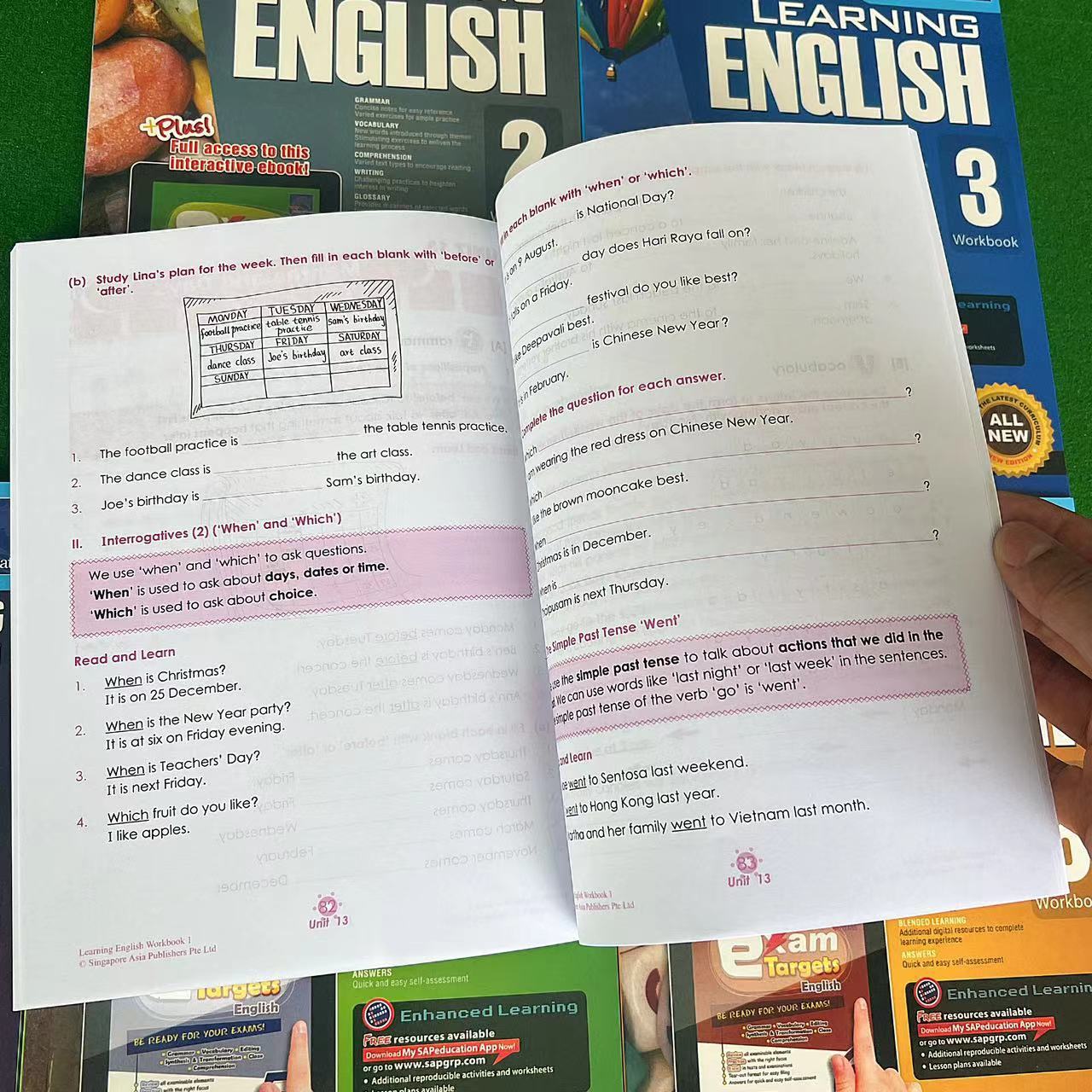 2 Boek Sap Onderwijs 1- 6 Klas - Kids Education In Singapore recensie en prijs