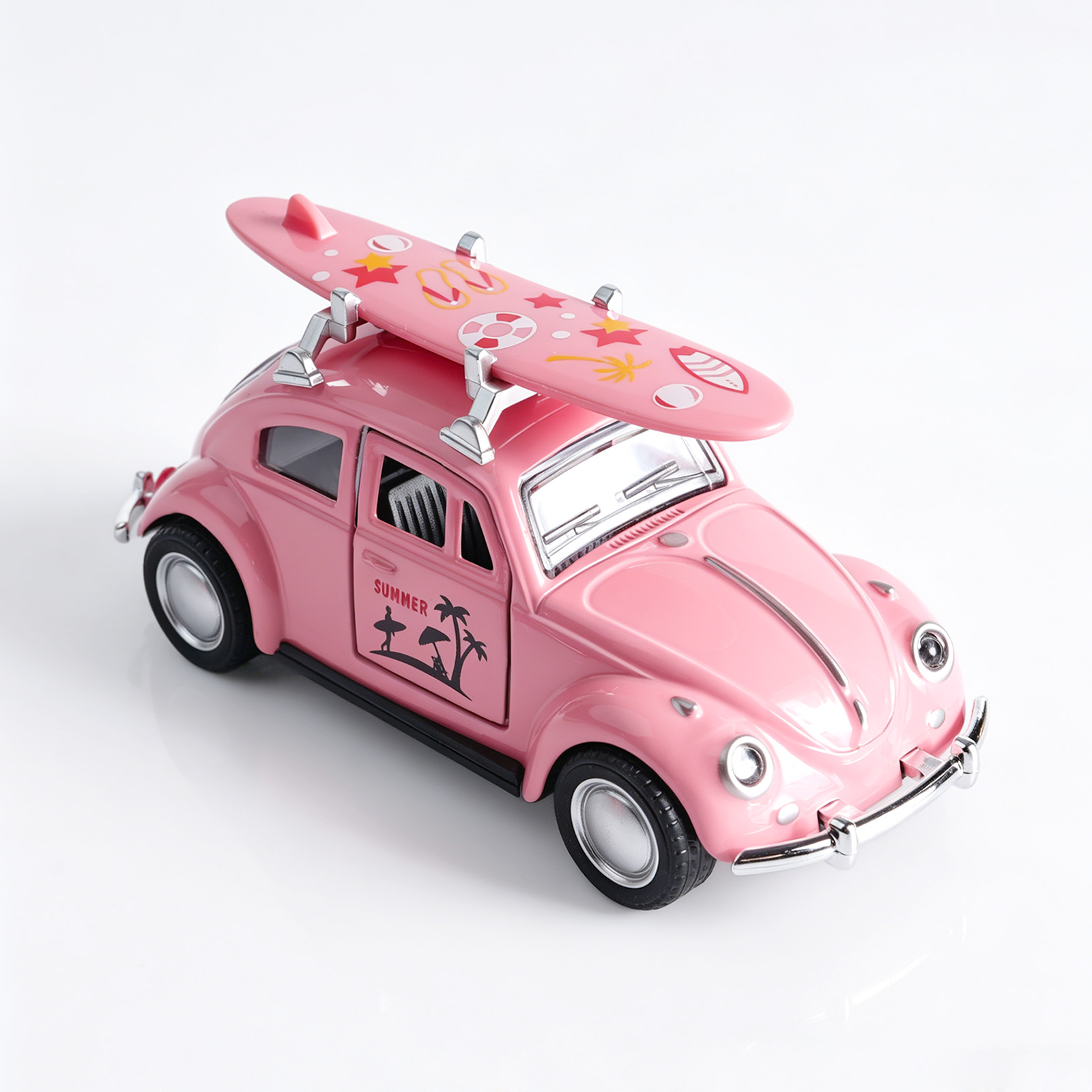 1:36 roze Volkswagen Kever geg - Online Educational Games For Kids recensie en prijs