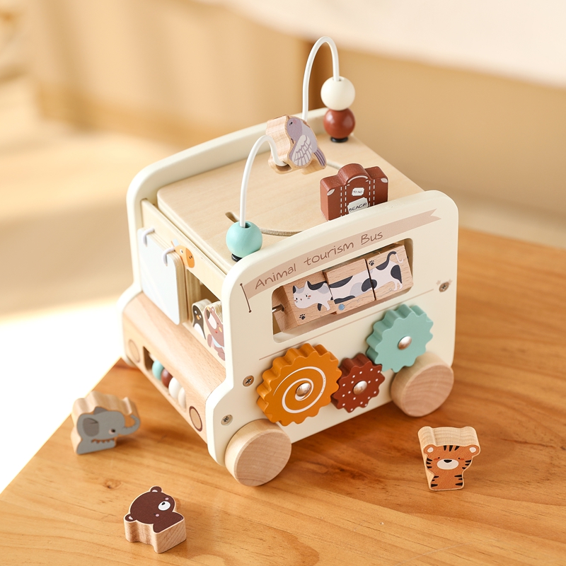 Montessori houten kinderspeelg - Kids Educational Box recensie en prijs