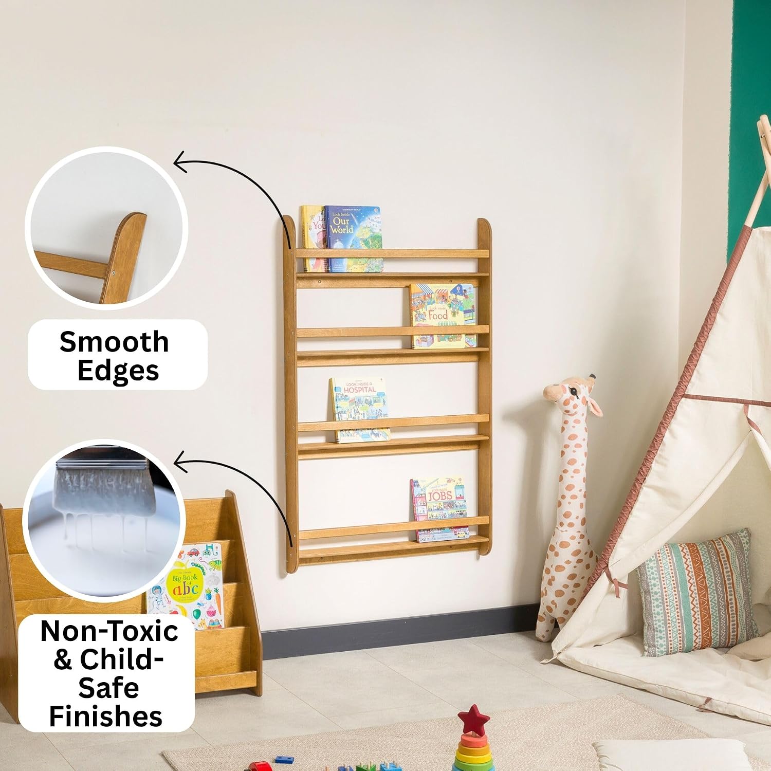 Montessori Wandboekenplank Spe - Montessori Shelf Toy recensie en prijs