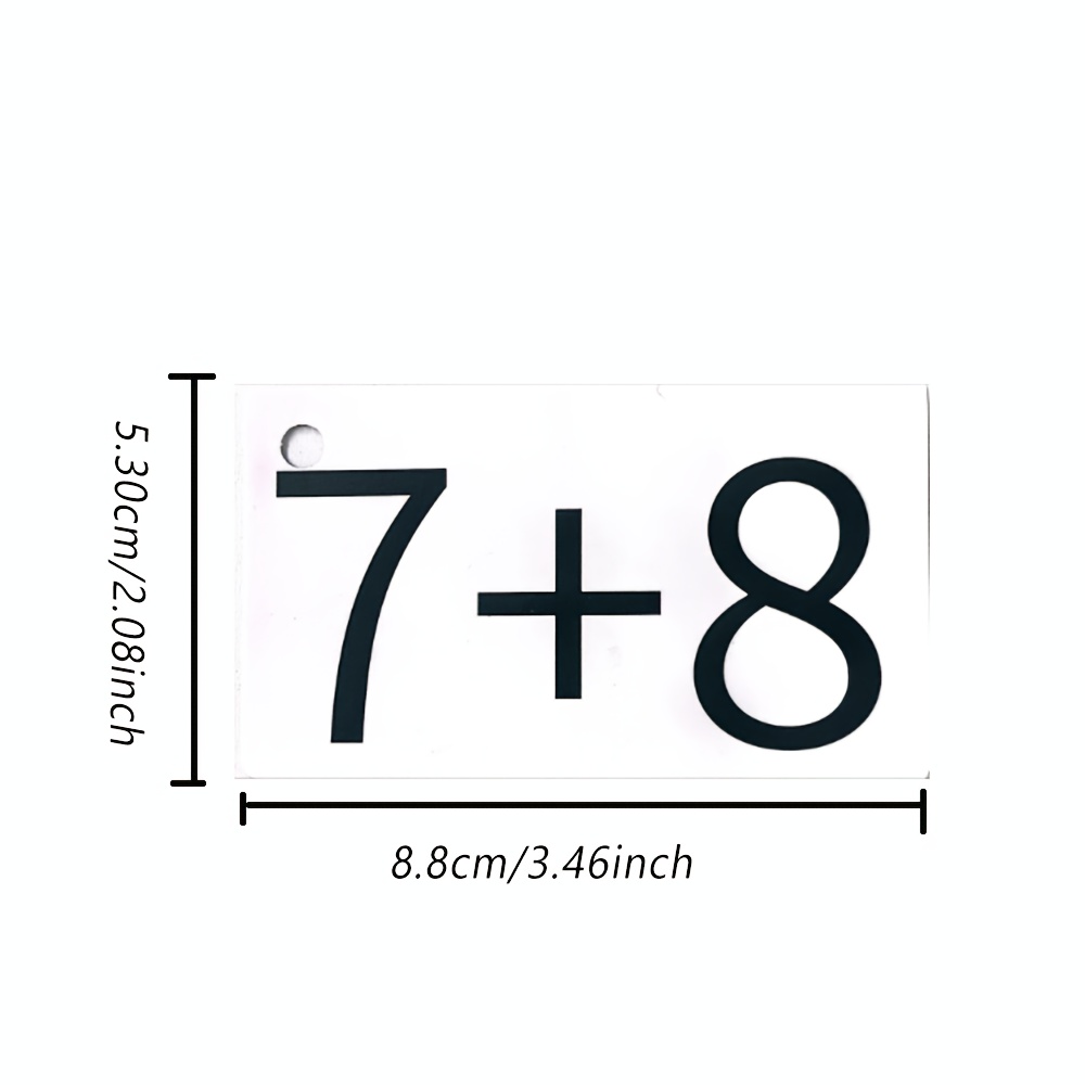 132 kaarten met optel- en aftr - Math Manipulative Set recensie en prijs