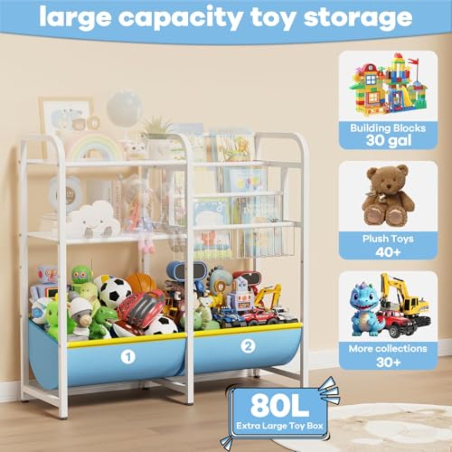 3-in-1 boekenplank en speelgoe - Montessori Shelf Toy recensie en prijs