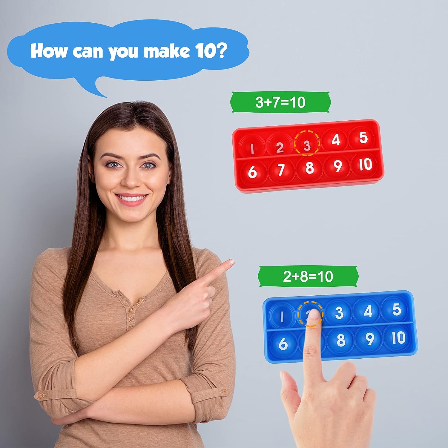 Tien Frames Wiskundespellen Sp - Math Manipulative Set recensie en prijs