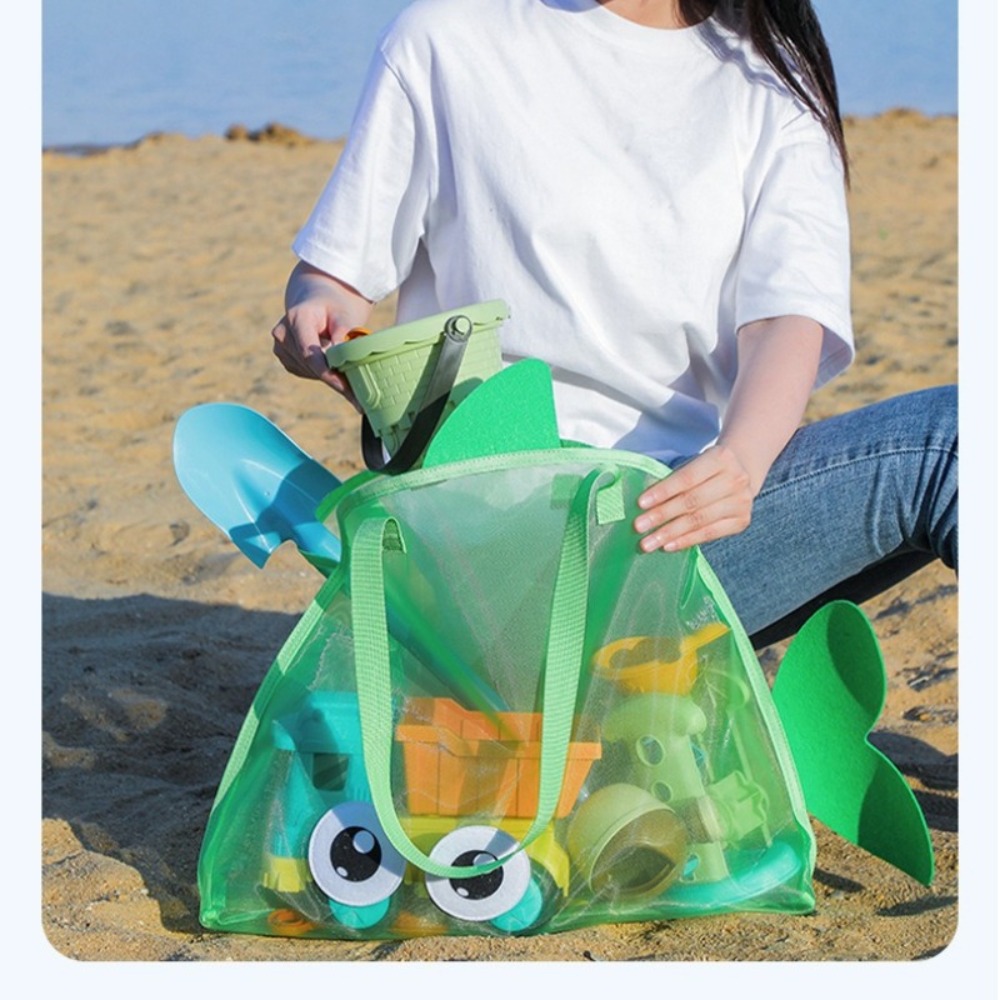 Strandtassen van mesh voor kin - Online Educational Games For Kids recensie en prijs