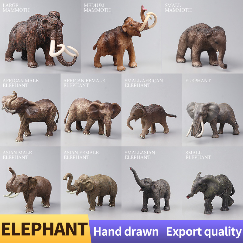 Afrikaanse wilde dieren Grote  - Kids Educational Box recensie en prijs