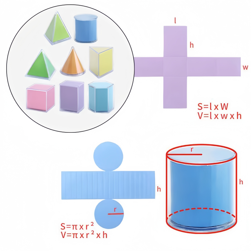 8 Stuks Montessori Wiskunde Tr - Math Manipulative Set recensie en prijs