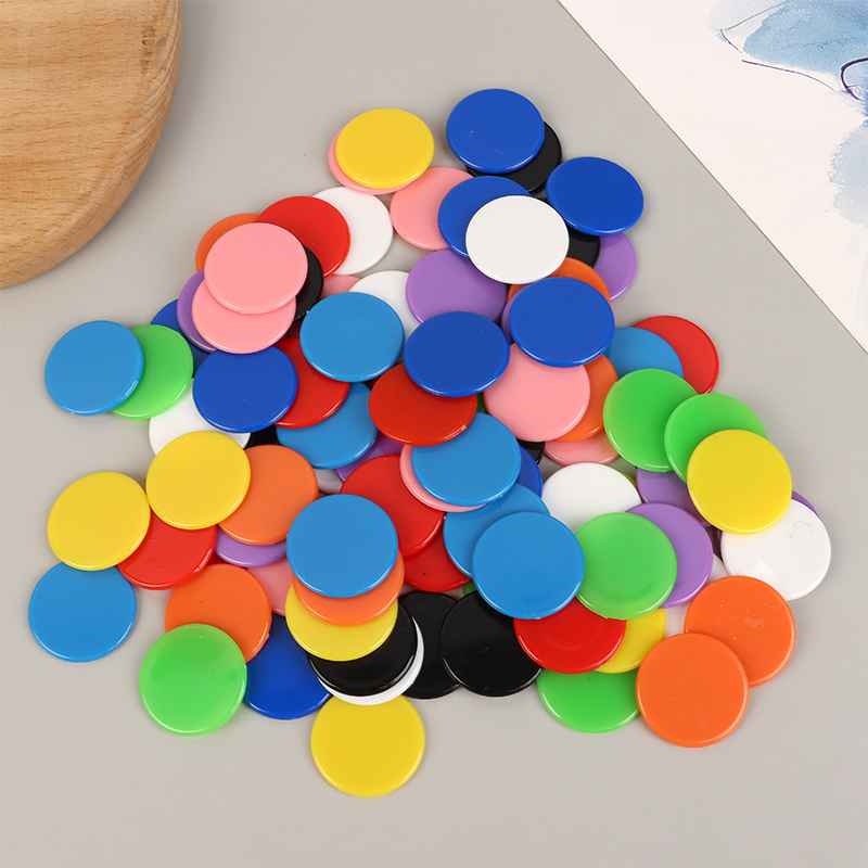 100 Stuks Tellen Chips Set 25  - Math Manipulative Set recensie en prijs