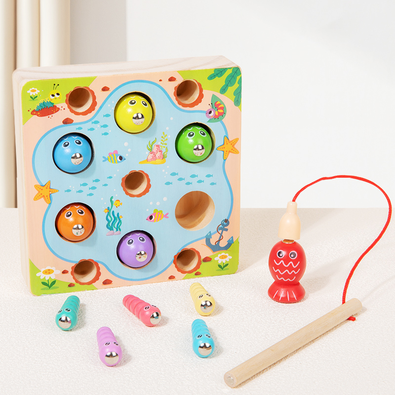 Kinderen Houten Visserijspel S - Montessori Shelf Toy recensie en prijs
