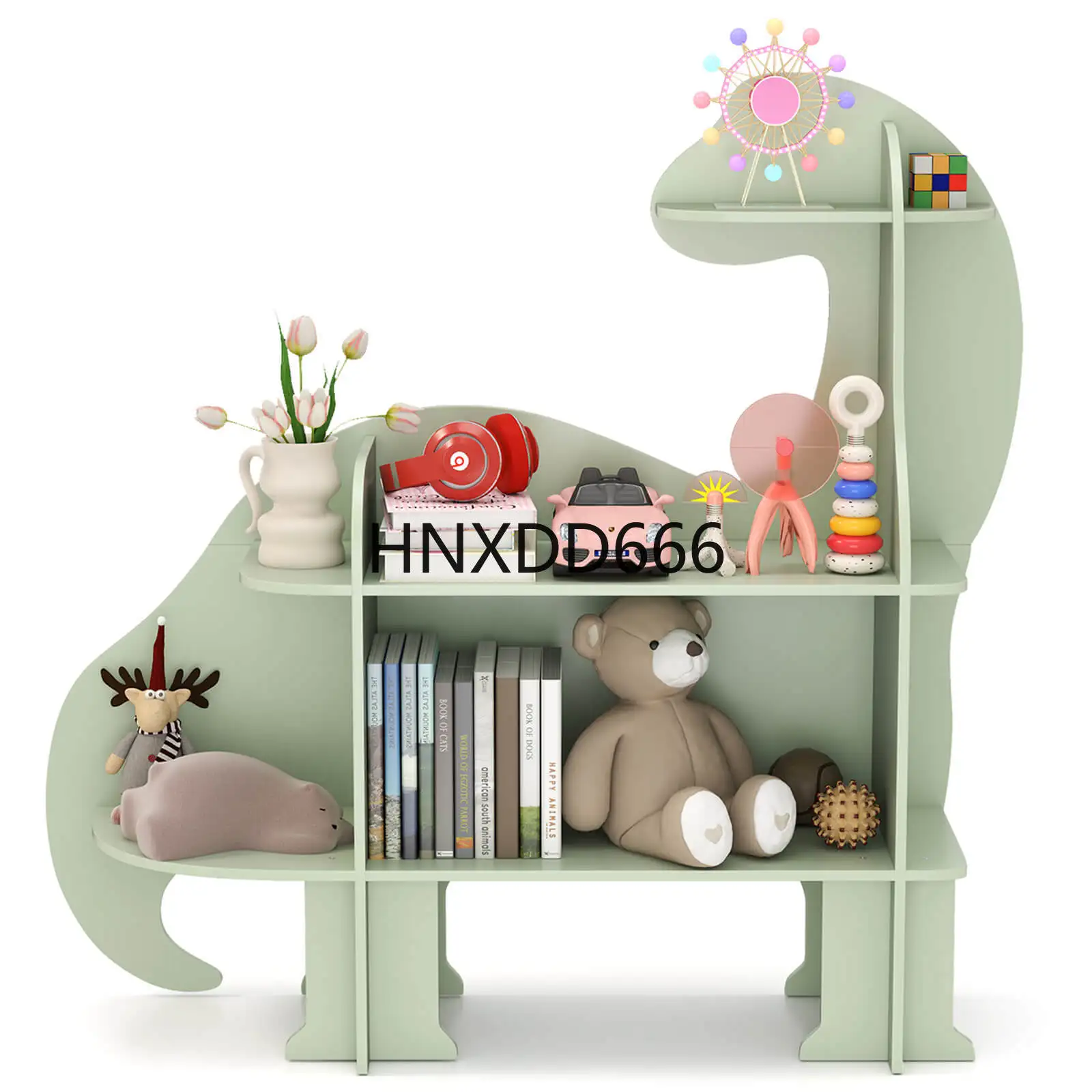 3-laags Dinosaurus Kinderboeke - Montessori Shelf Toy recensie en prijs