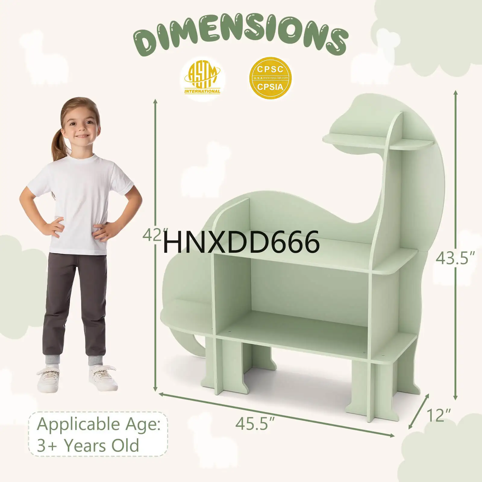 3-laags Dinosaurus Kinderboeke - Montessori Shelf Toy recensie en prijs