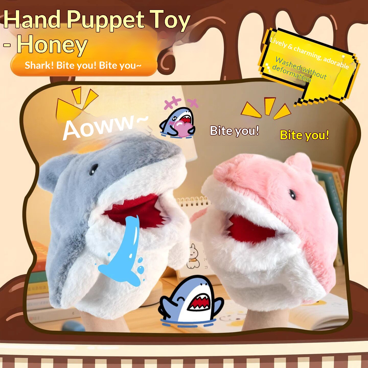 Haaienhandpop Pluche Haaienarm - Online Educational Games For Kids recensie en prijs
