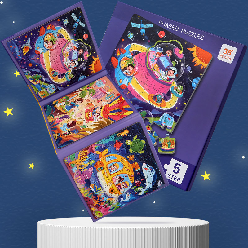 Magnetische houten puzzel voor - Kids Educational Box recensie en prijs