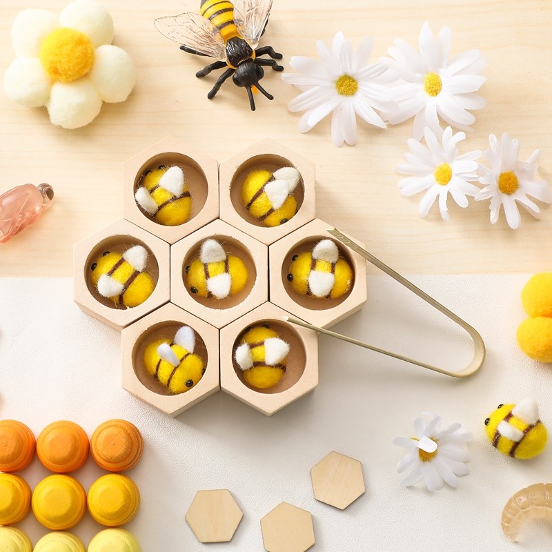 Zintuiglijke Bij Speelgoed Pas - Montessori Shelf Toy recensie en prijs