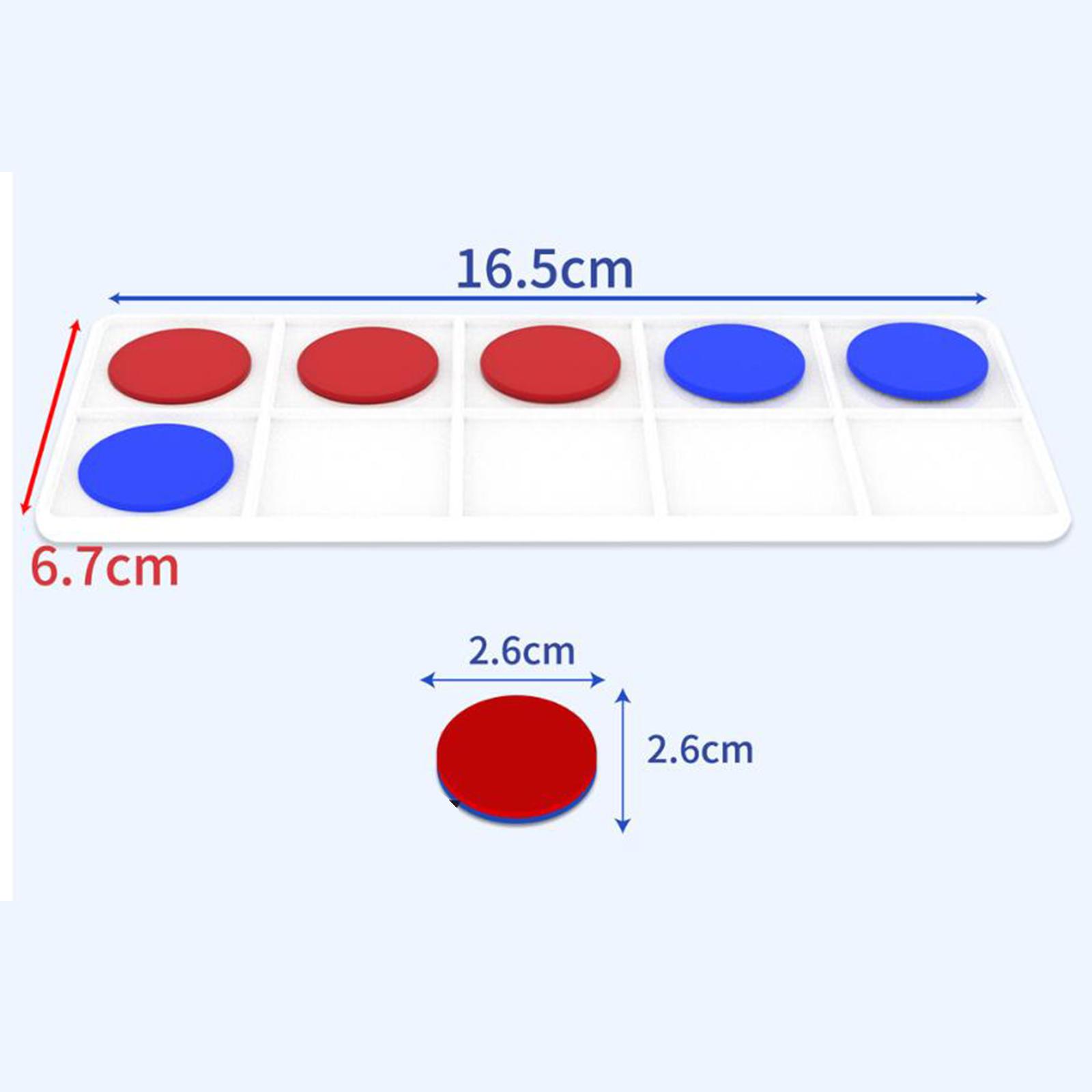 Set van tien plastic frames, w - Math Manipulative Set recensie en prijs