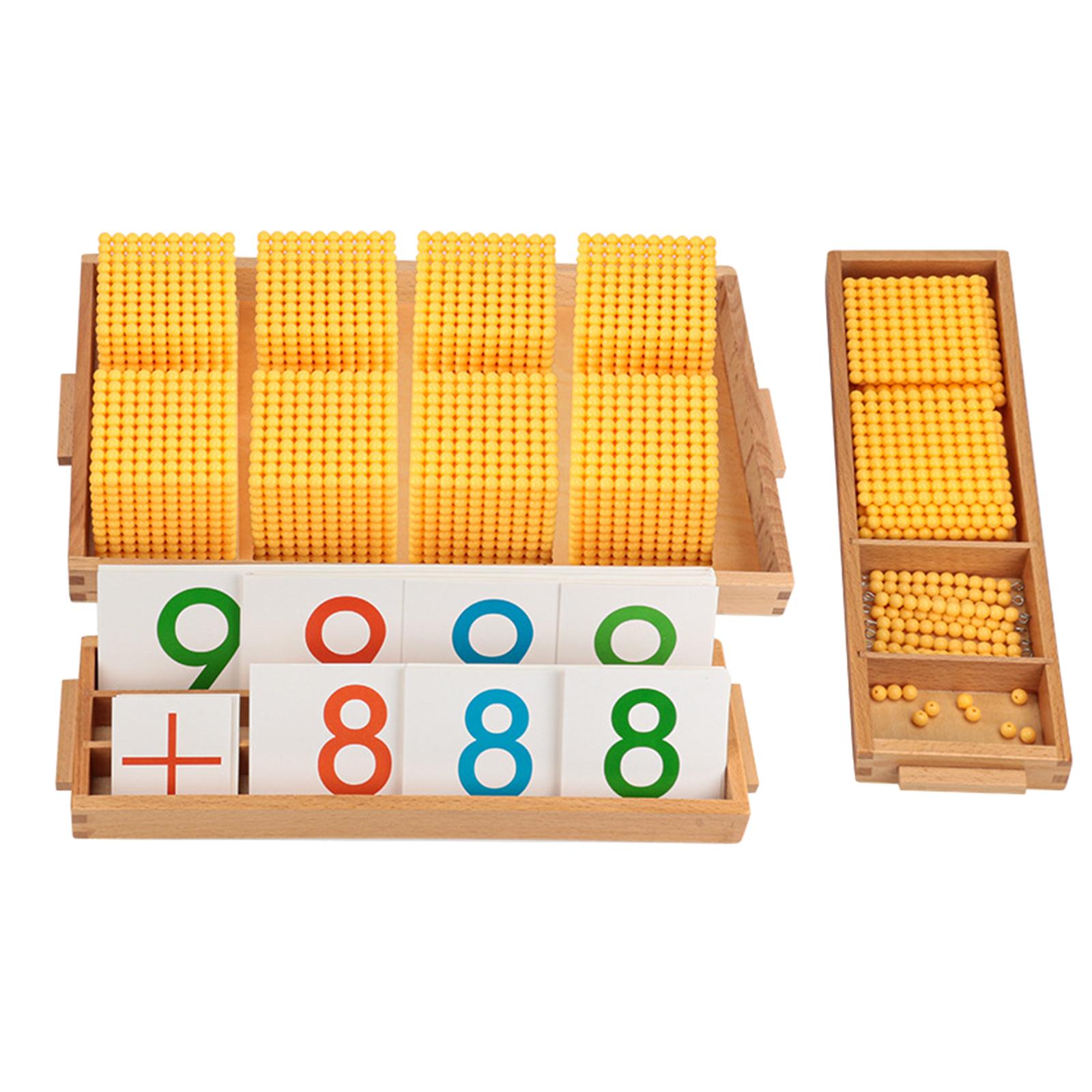 Montessori kralenmateriaalset  - Math Manipulative Set recensie en prijs