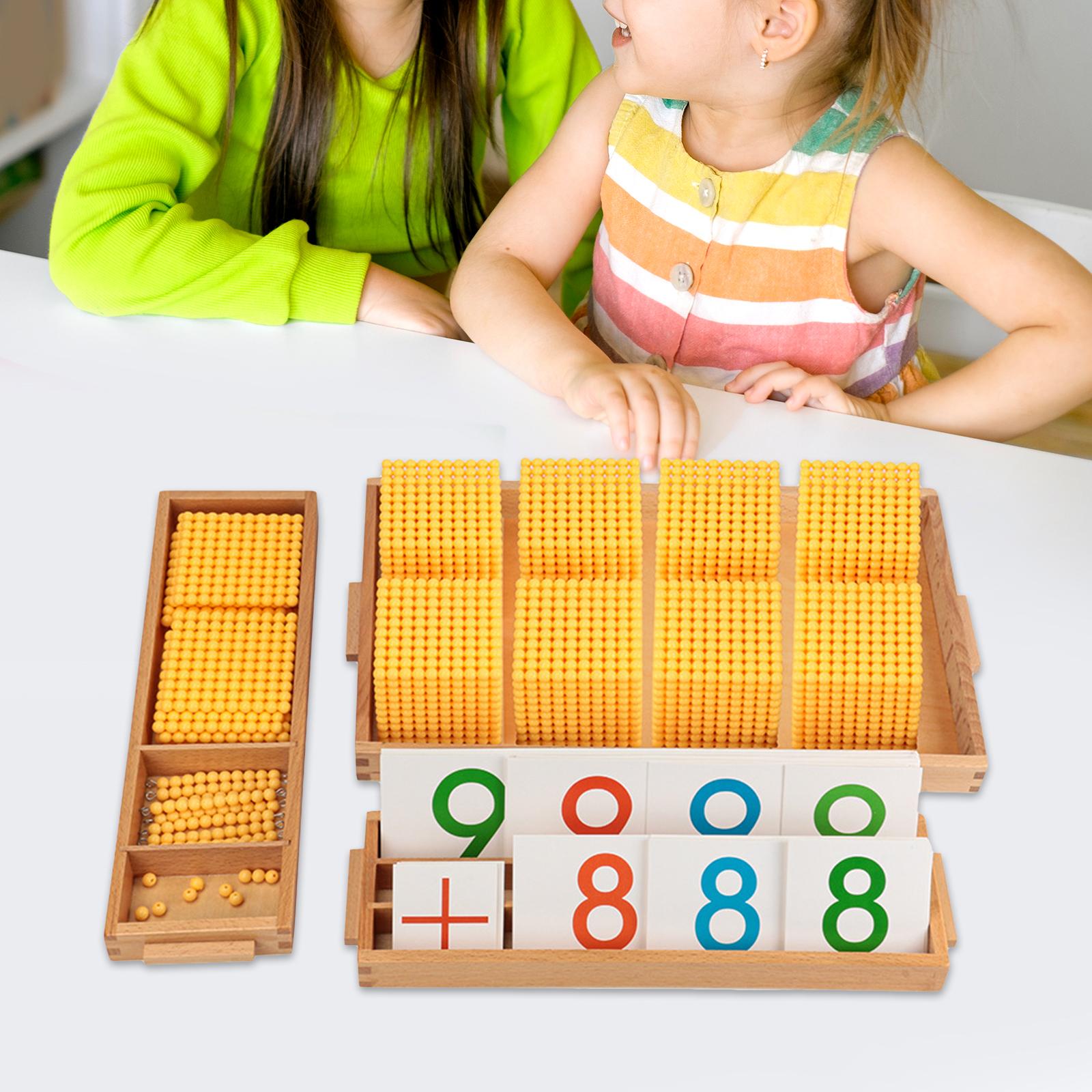 Montessori kralenmateriaalset  - Math Manipulative Set recensie en prijs