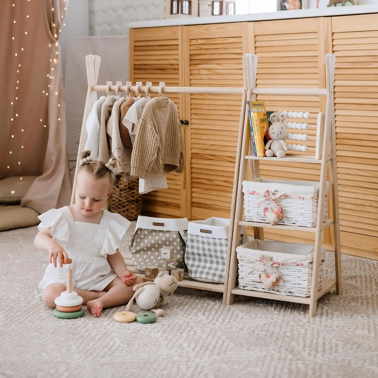 Speelgoedopbergruimte + Montes - Montessori Shelf Toy recensie en prijs