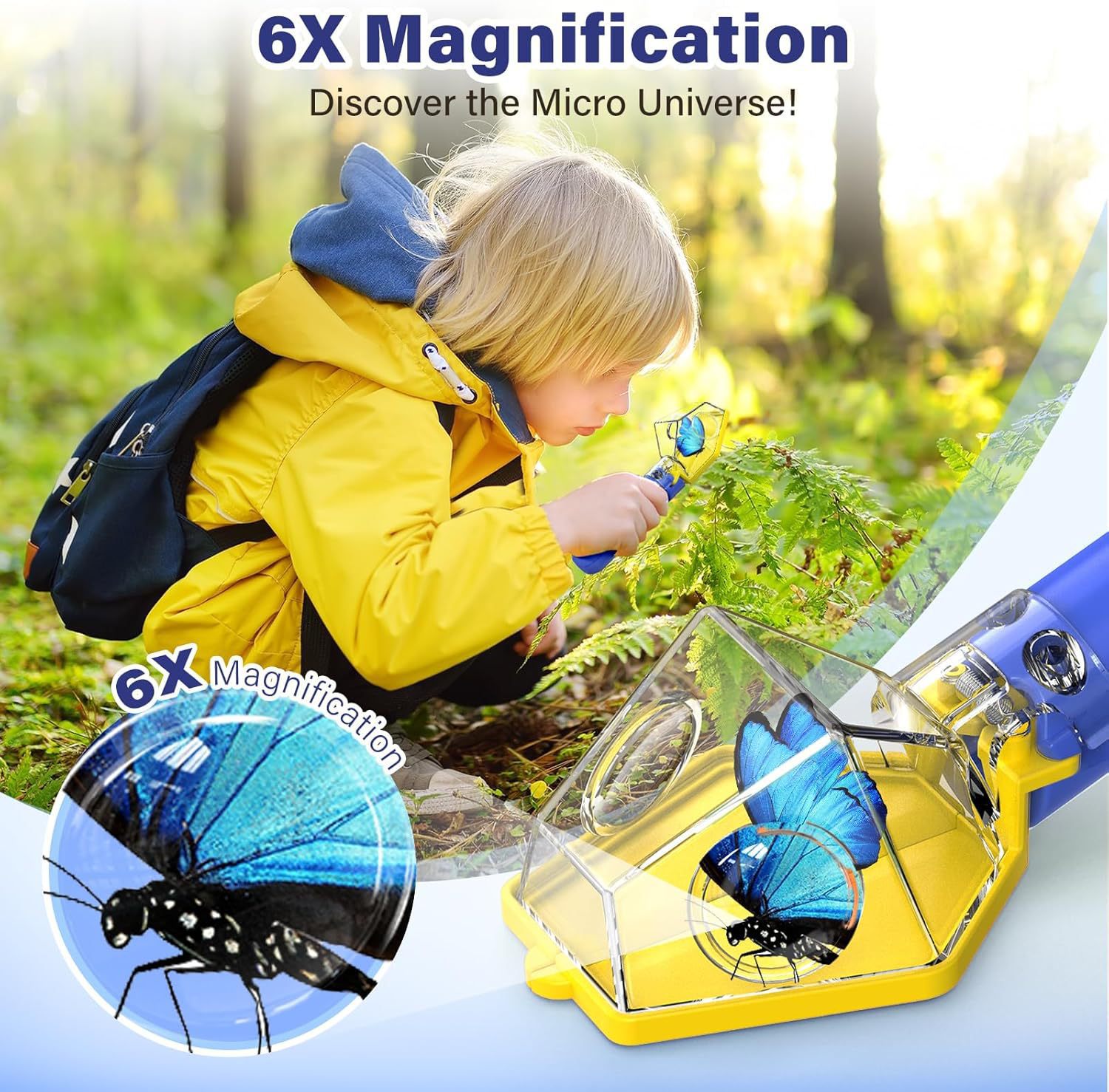 6X Vergrootglas Insectenverzam - Kids Educational Box recensie en prijs