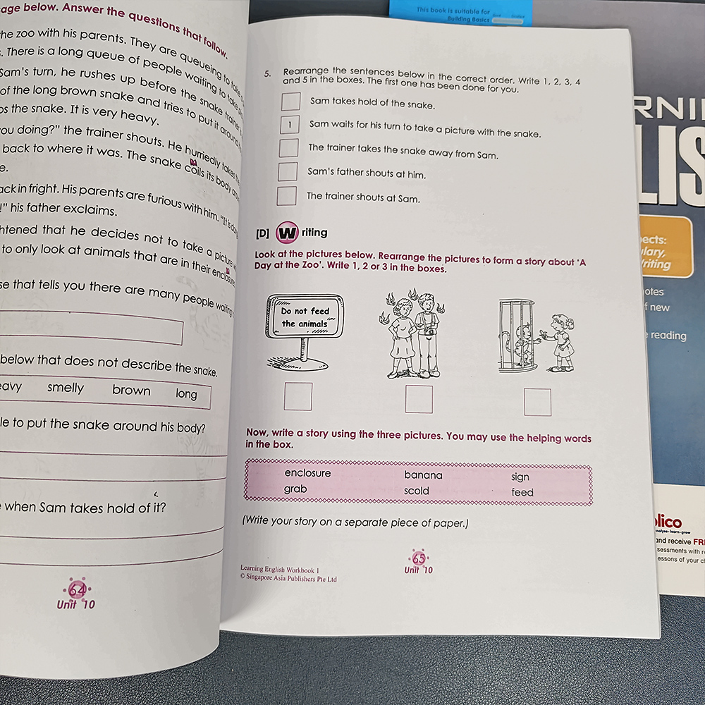 1 boek Sap Onderwijs 1-6 Leerj - Kids Education In Singapore recensie en prijs
